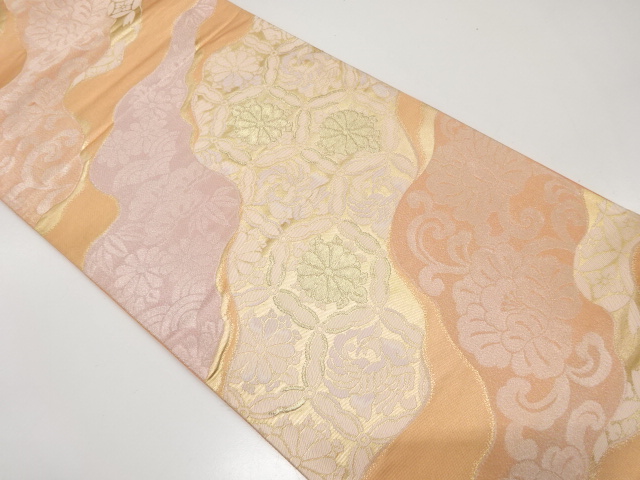 JAPANESE FUKURO OBI / WOVEN FLOWER